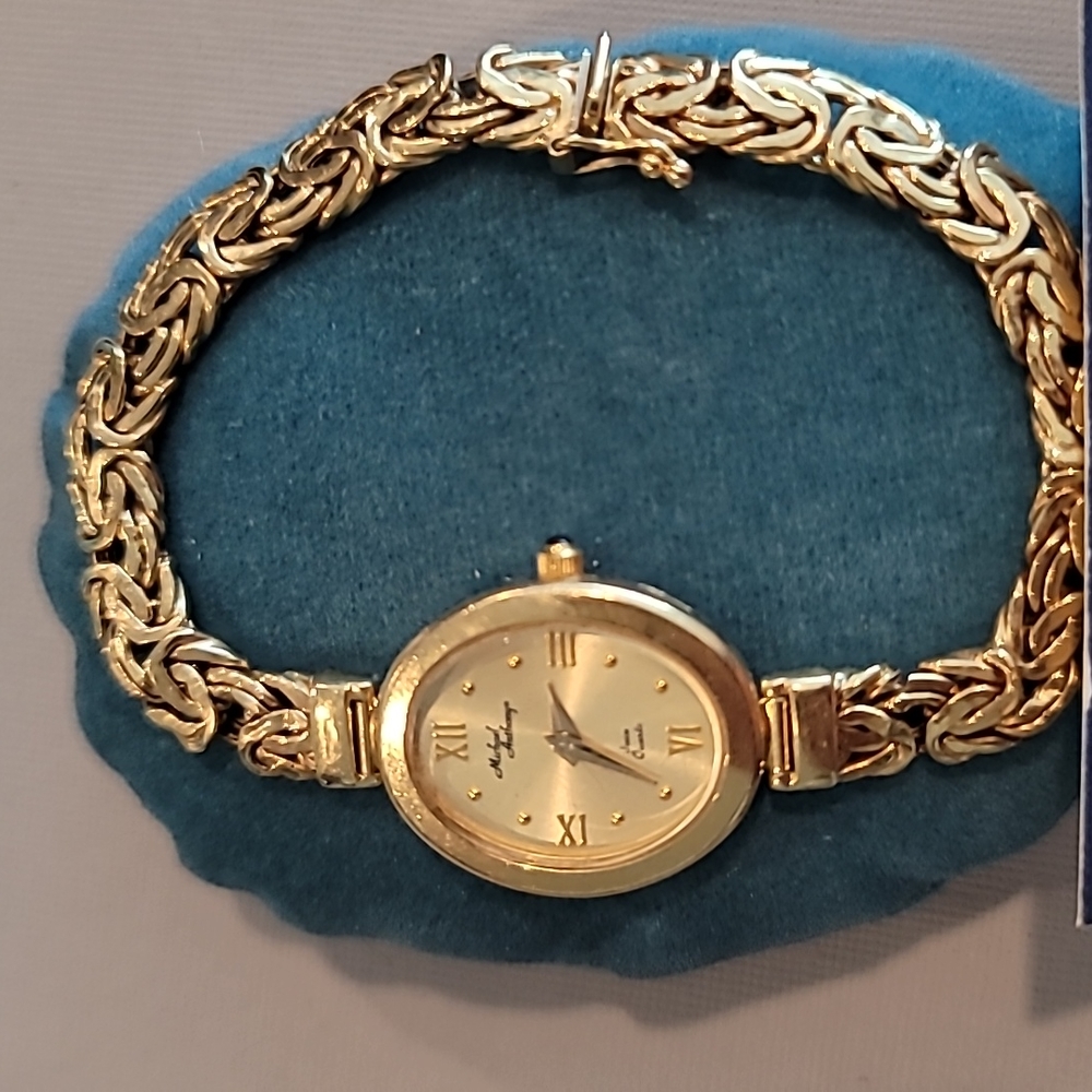 Vintage Michael Anthony Ladies 14k Gold Watch